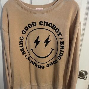 pink lily sweatshirt